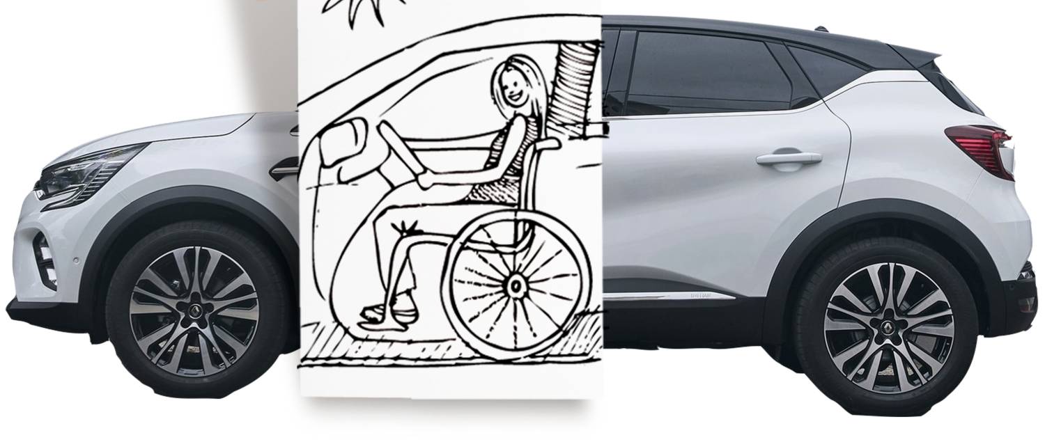 Aménagements du poste de conduite pour personne handicapée - Handynamic