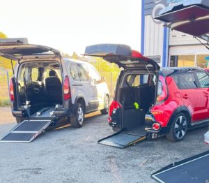 Garage pour aménagement voiture handicapé